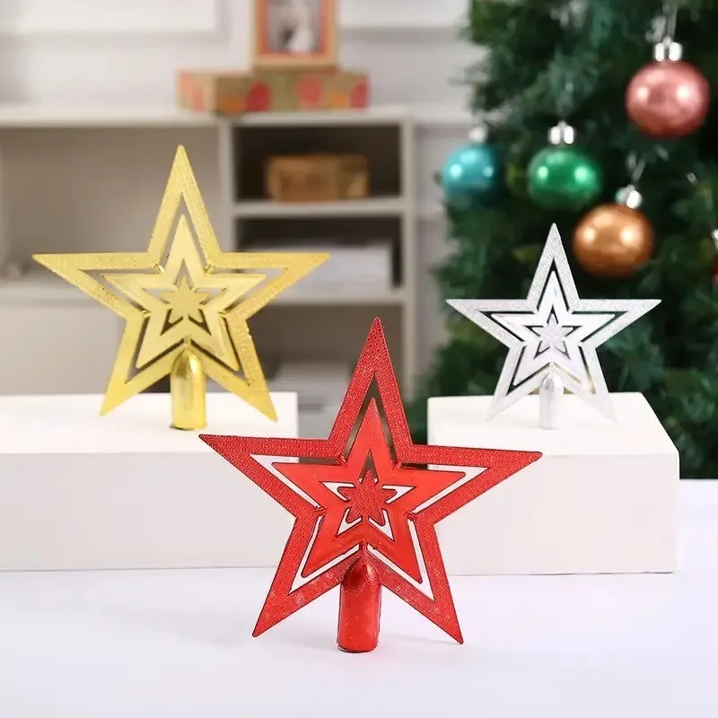 1-20個入り クリスマスツリートッパースター ゴールデン  - Star Tree Topper のレビューと価格