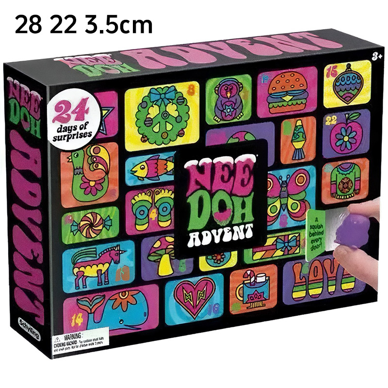 2026 NeeDoh ブラインドボックス アドベントカレン - Advent Calendar Gift のレビューと価格