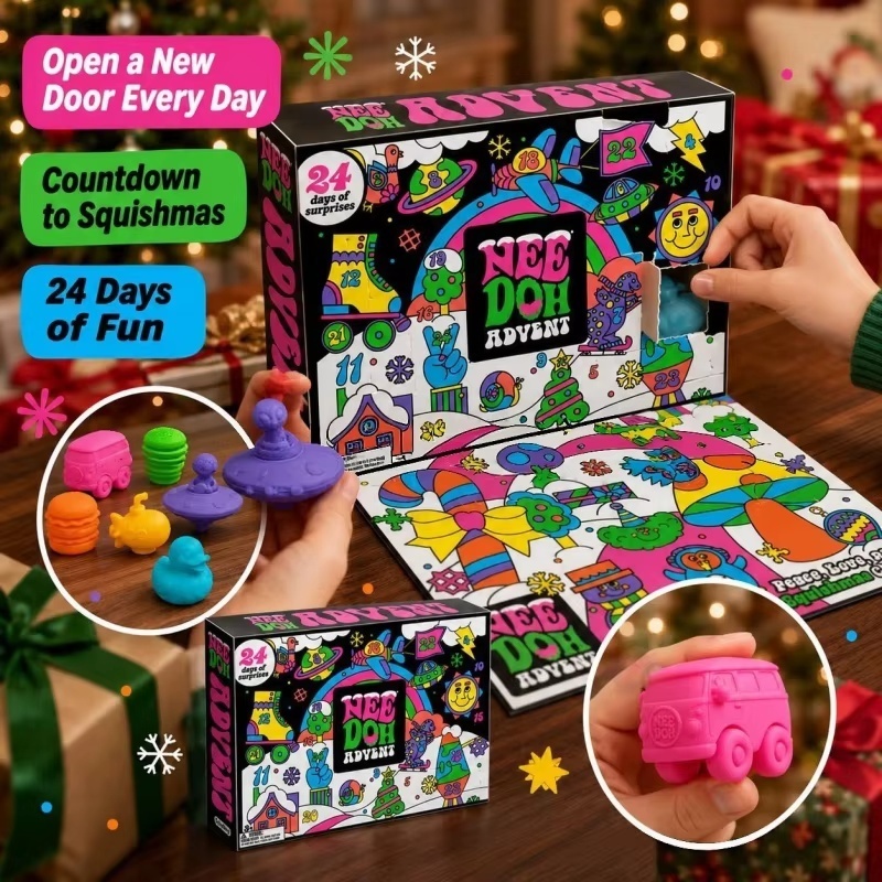2026年新作NeeDohクリスマスアドベントカレンダーギフ - Advent Calendar Gift のレビューと価格
