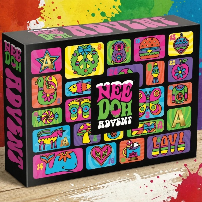 2026年版 NeeDoh アドベントカレンダー、3D PV - Advent Calendar Gift のレビューと価格