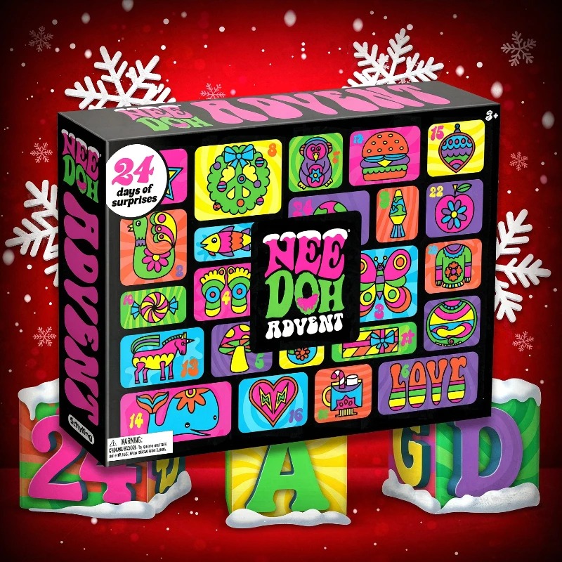2026年版 NeeDoh アドベントカレンダー、3D PV - Advent Calendar Gift のレビューと価格