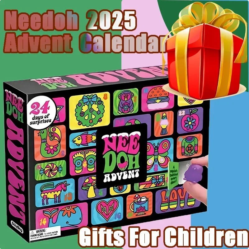 2026年版 NeeDoh アドベントカレンダー、3D PV - Advent Calendar Gift のレビューと価格