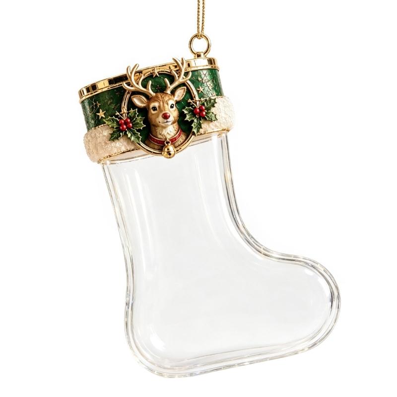 E8BD 現金ギフトプレゼンテーション用のストッキングスタイ - Christmas Stocking Hanging のレビューと価格