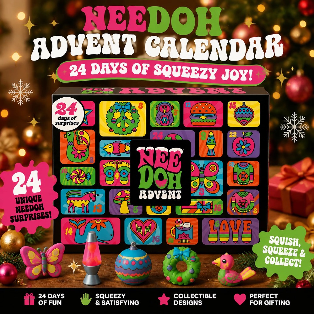 NeeDoh 2026 アドベントカレンダー、13/24日間 - Advent Calendar Gift のレビューと価格