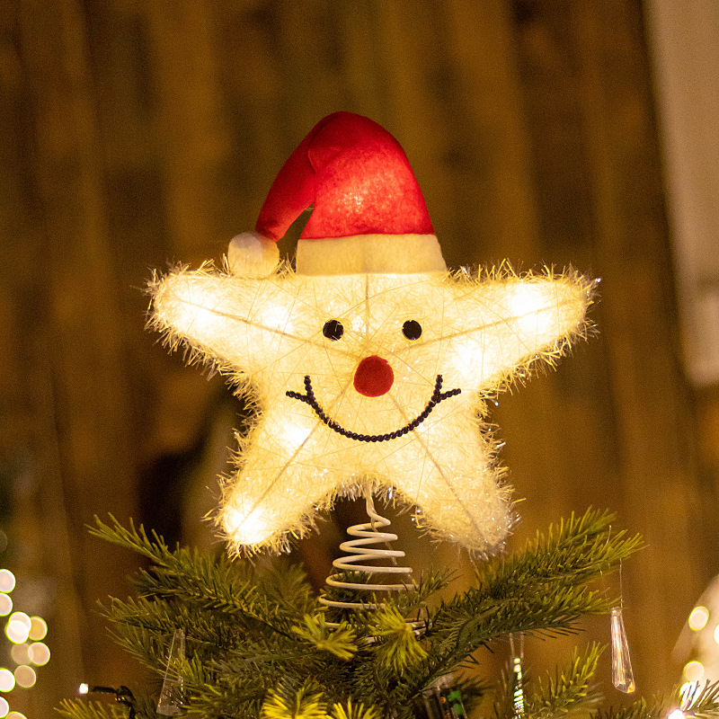 電池式LEDクリスマスツリースター、ツリートッパー、ツリーオ - Star Tree Topper のレビューと価格