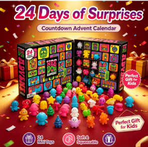 2026年 NeeDoh アドベントカレンダー ギフト 24 - Advent Calendar Gift のレビューと価格