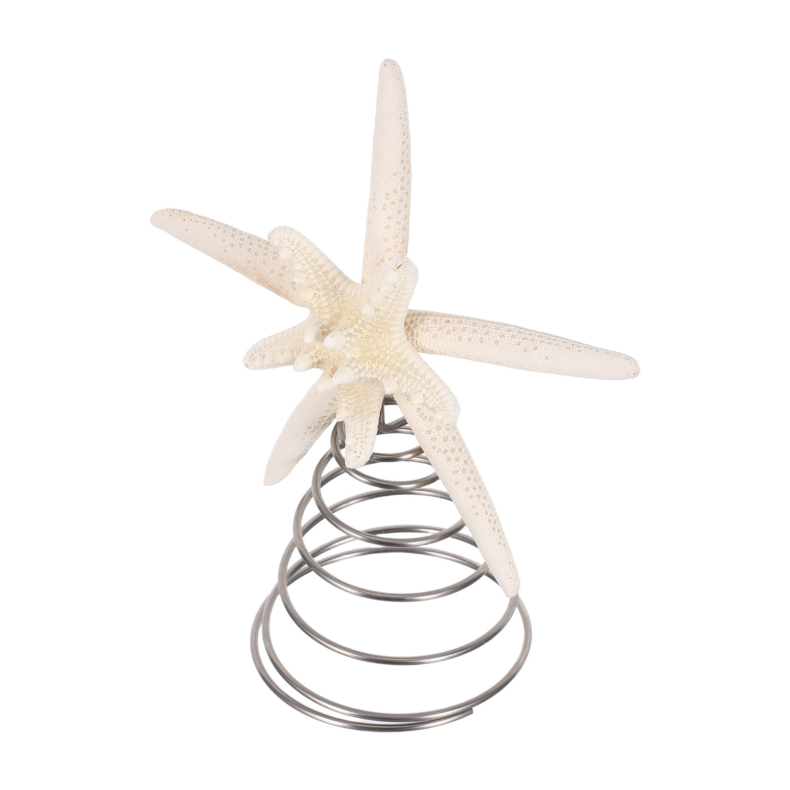 沿岸のクリスマスツリートッパー、シーワイヤー製五芒星ツリート - Star Tree Topper のレビューと価格