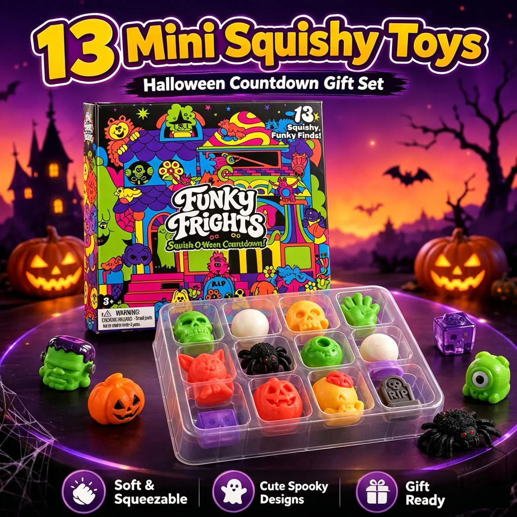 ハロウィーン・アドベントカレンダー（13日間）。不気味なスラ - Advent Calendar Gift のレビューと価格