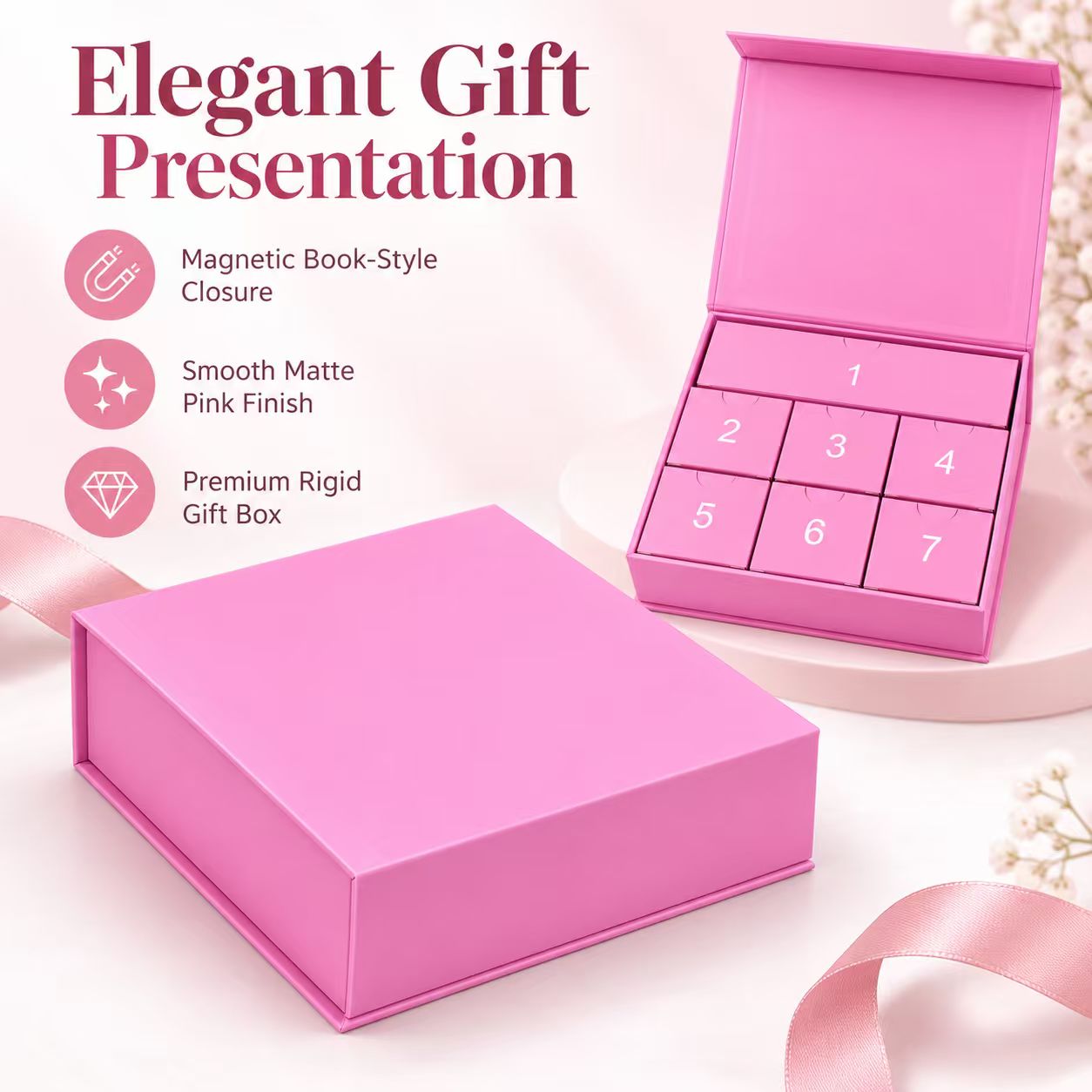 2026年クリスマスカウントダウンカレンダーギフトボックスセ - Gift Box Wrap Set のレビューと価格