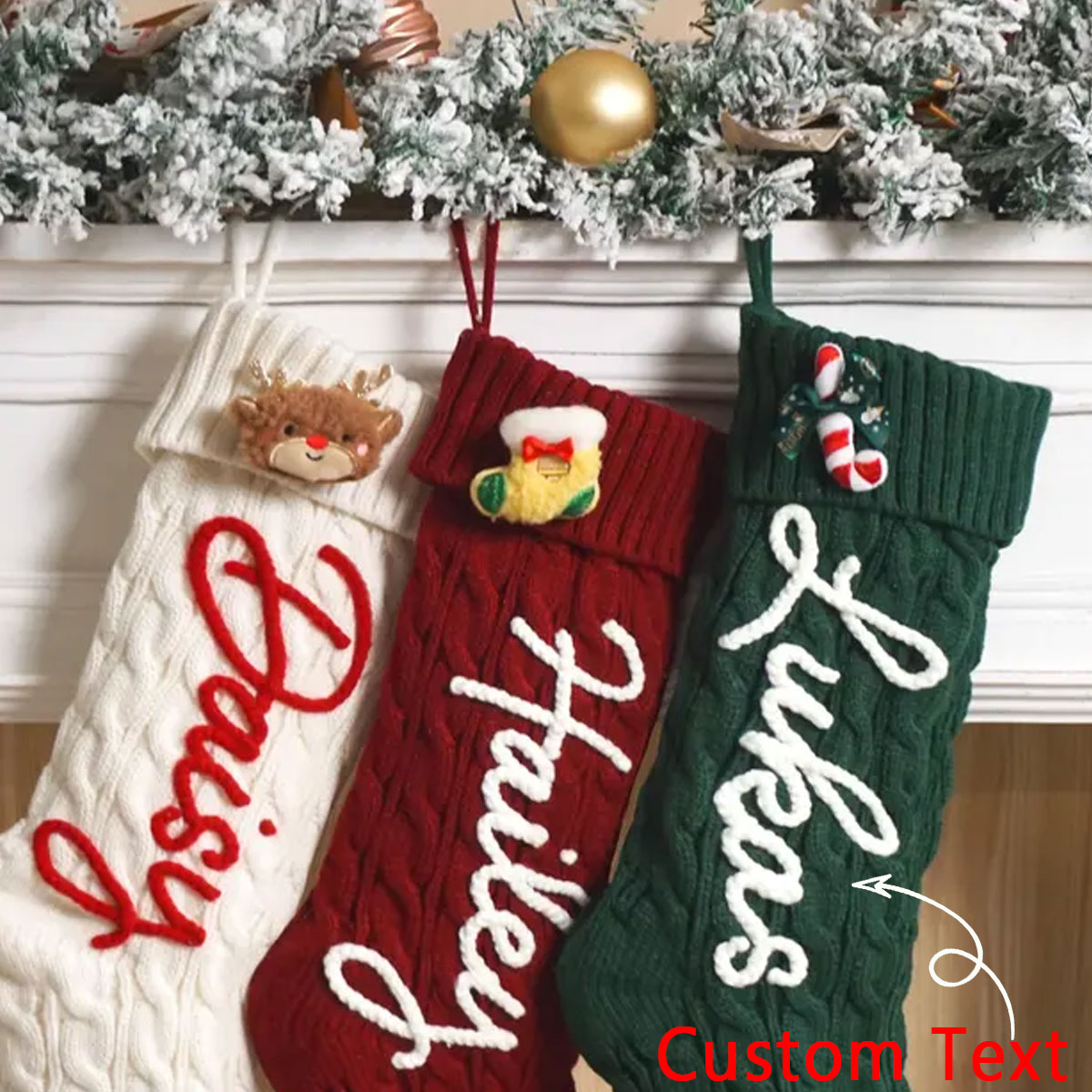 1個入りクリスマス装飾ストッキング、エルク/サンタクロース/ - Christmas Stocking Hanging のレビューと価格