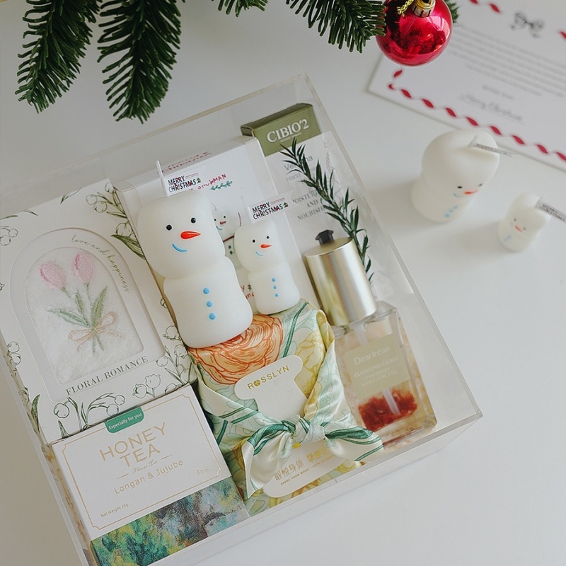2個セット メリークリスマス 雪だるまの香りのキャンドル か - Holiday Candle Set のレビューと価格