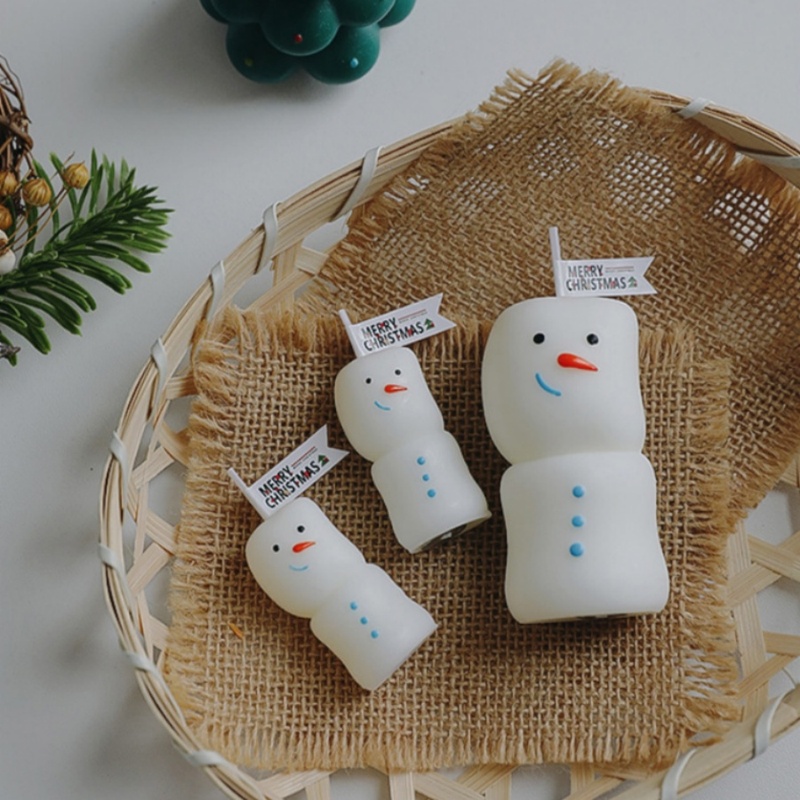 2個セット メリークリスマス 雪だるまの香りのキャンドル か - Holiday Candle Set のレビューと価格